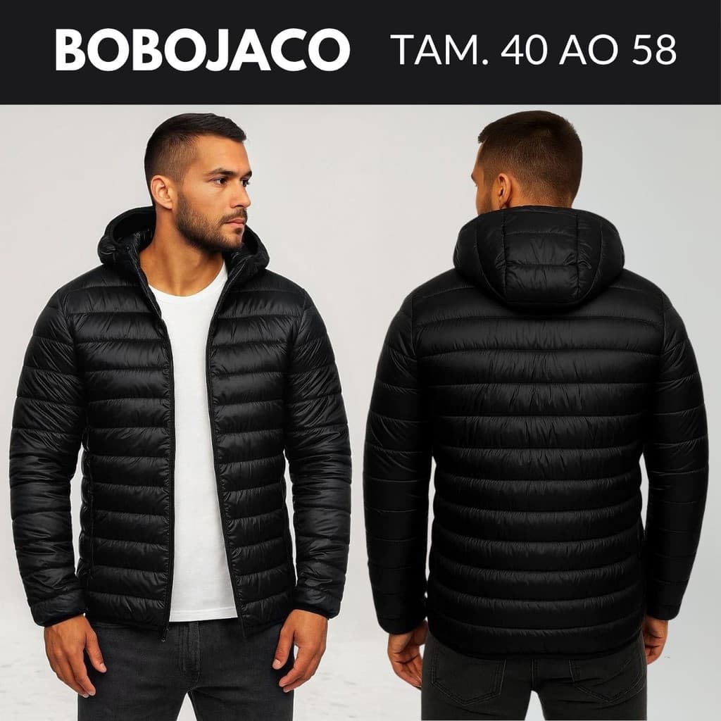 Jaqueta Masculina Bobojaco Masculino Blusa De Frio Masculina Jaqueta Termica Masculina Quente