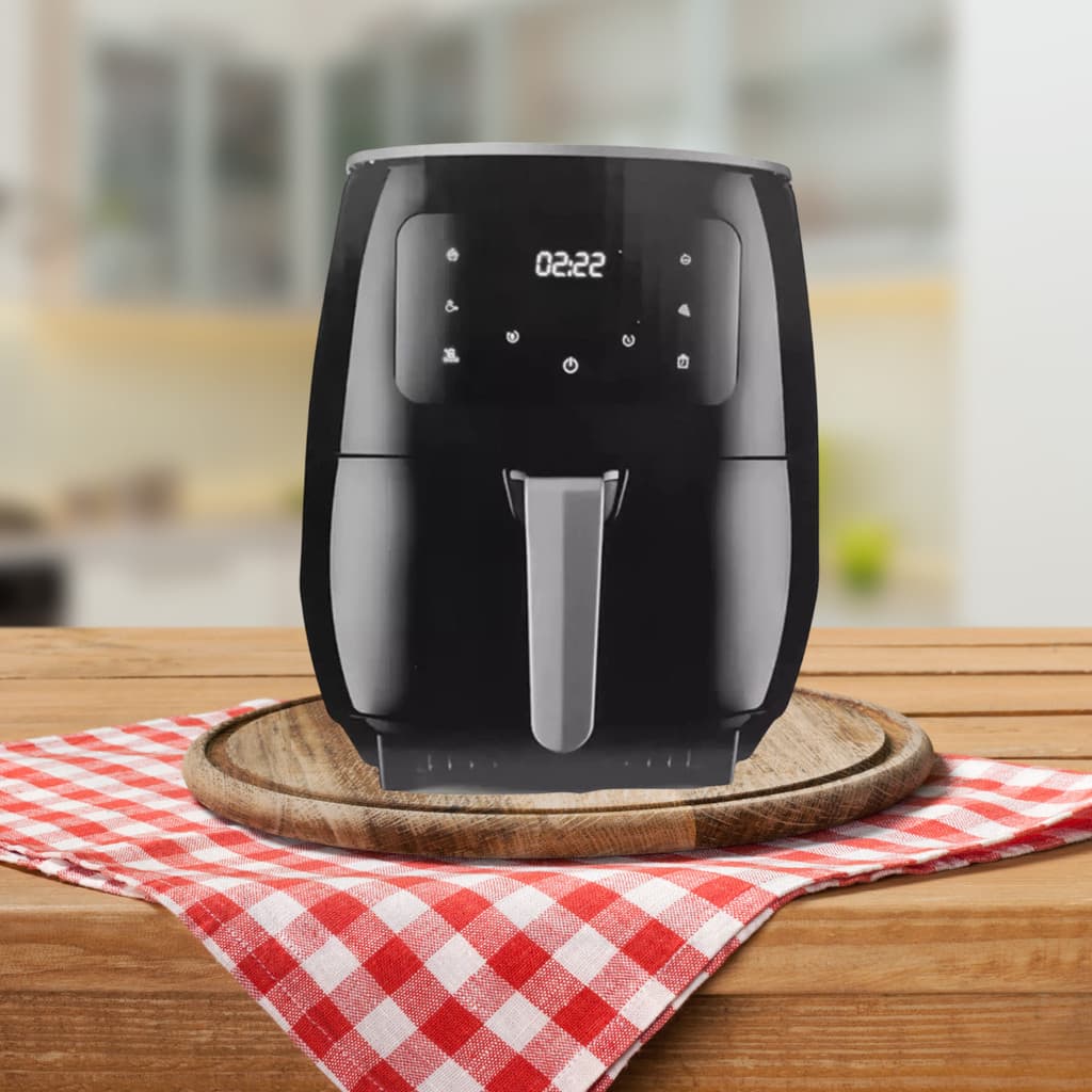 Air Fryer Fritadeira 4.5l Tecnologia Touch Sem Oleo Grade Capacidade Digital Cozinha
