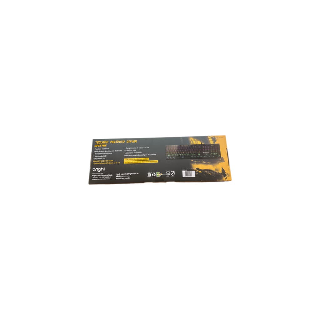 TECLADO MECANICO GAMER SPECTRE - GTC564