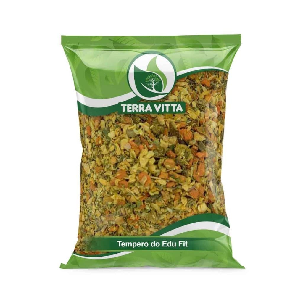 Tempero Do Edu Fit 1Kg a 250g o Tempero que vai deixar a sua comida com toque especial deliciosa e de forma Natural