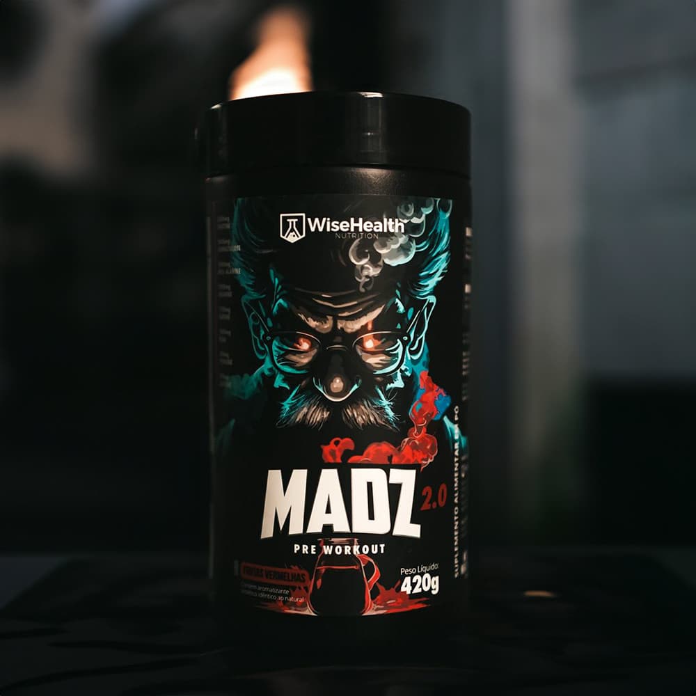 Pré-Treino MADZ 2.0 (420g) - com Beta Alanina