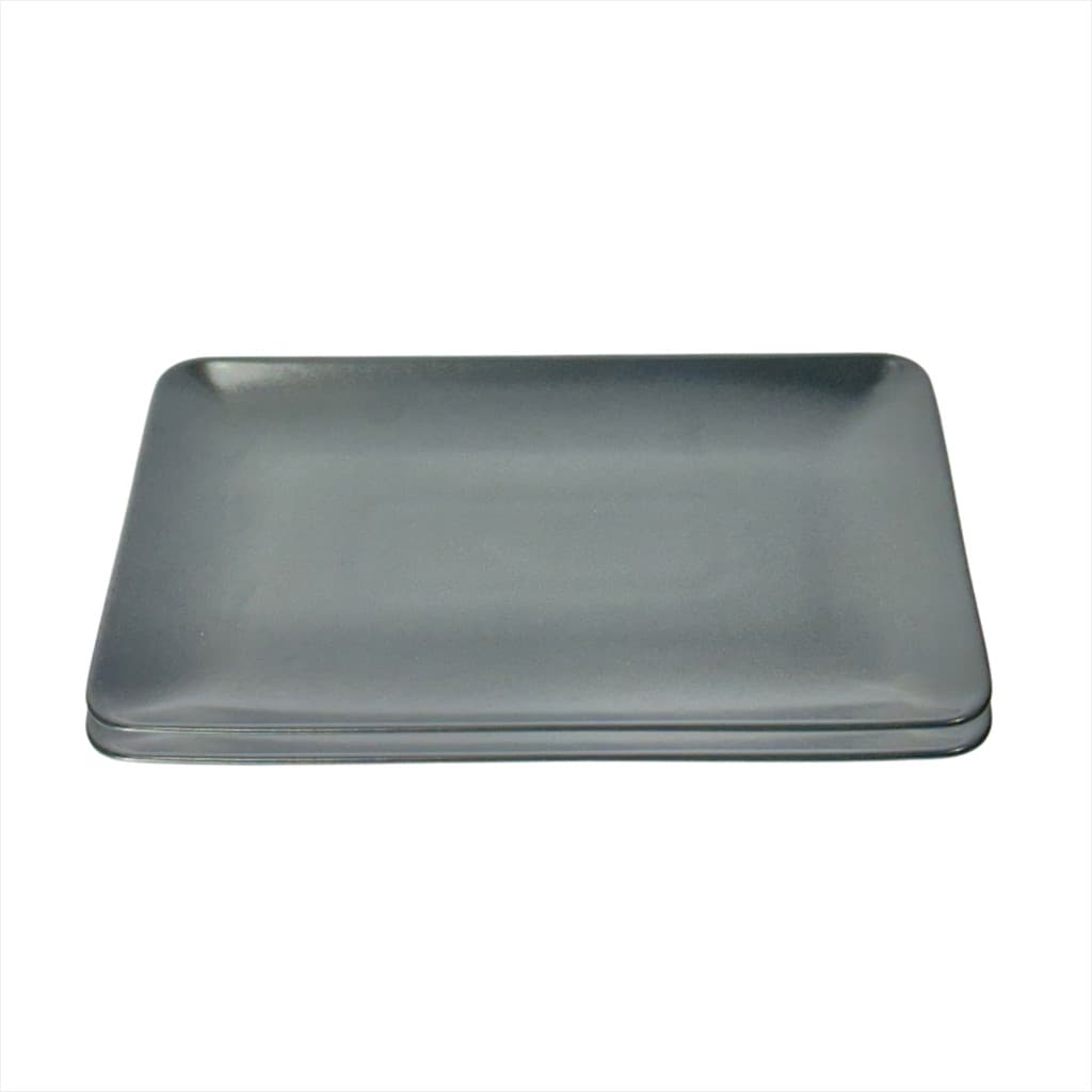 Kit 2 Travessas Retangulares Orgânico Ceramica Raso Média 30X20cm Para Servir Café Chá Sobremesas