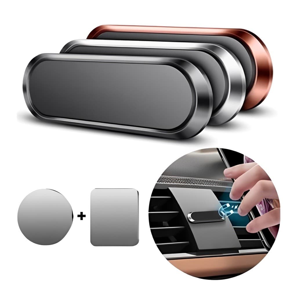 1/2/3/4 Suporte magnético com poderoso imã neodimio celular universal potente automotivo para carro 99P