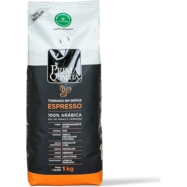 Café Expresso em Grãos Gourmet Prima Qualità - 1kg