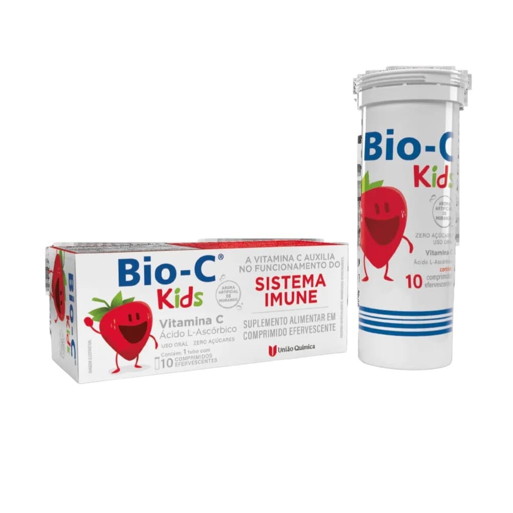 Bio C Kids Vitamina C Infantil Comprimido Efervecente c/10 
