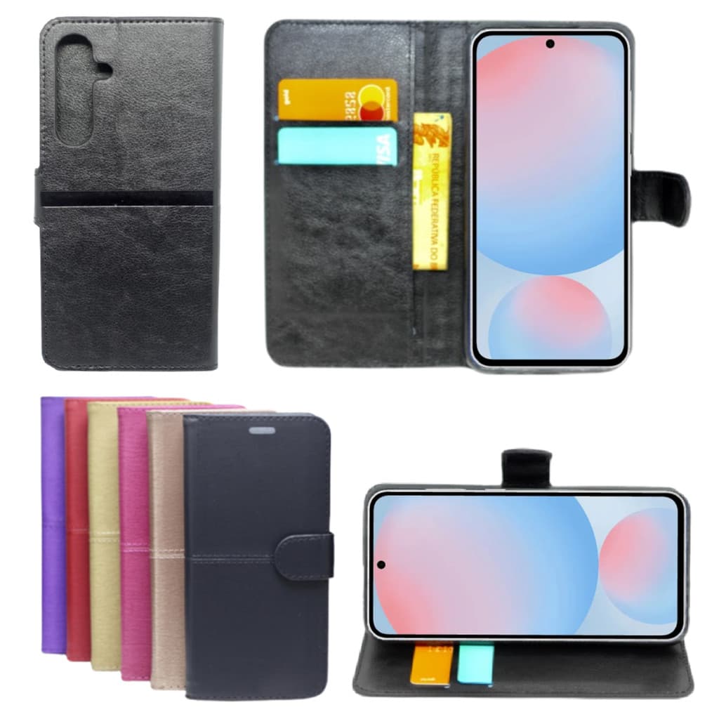 Capa Proteção Capinha Carteira Para Galaxy S24 Fe Flip Case Compativel Samsung