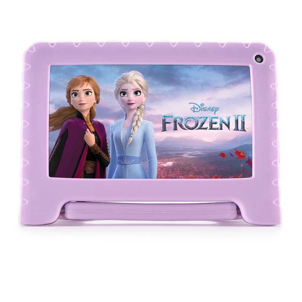 Tablet Infantil Frozen II 4GB RAM 64GB Tela 7 pol Android 13 Quad Core Multi - NB416OUT [Remanufaturado com garantia]