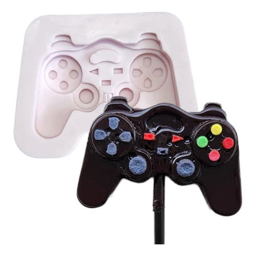 Molde Silicone Confeitaria Controle Vídeo Game 6cm