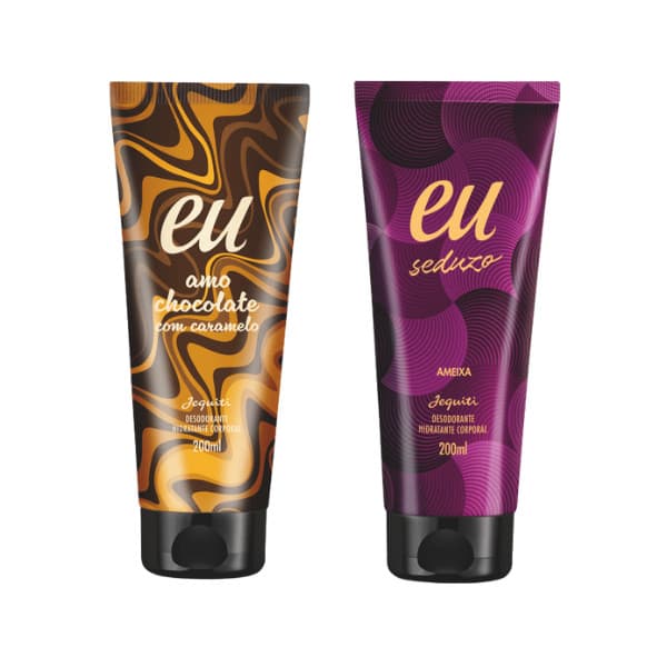 Kit Hidratante Amo Chocolate 200ml + Hidratante Seduzo 200ml