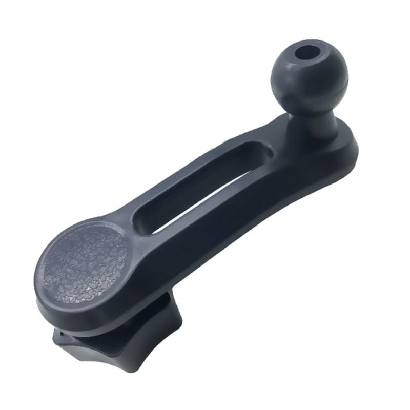Braço De Extensão YYS Para Cabeça Redonda De 17 Mm Haste De Rotação De 360 Suporte De Telefone De Carro Ventilação De Ar