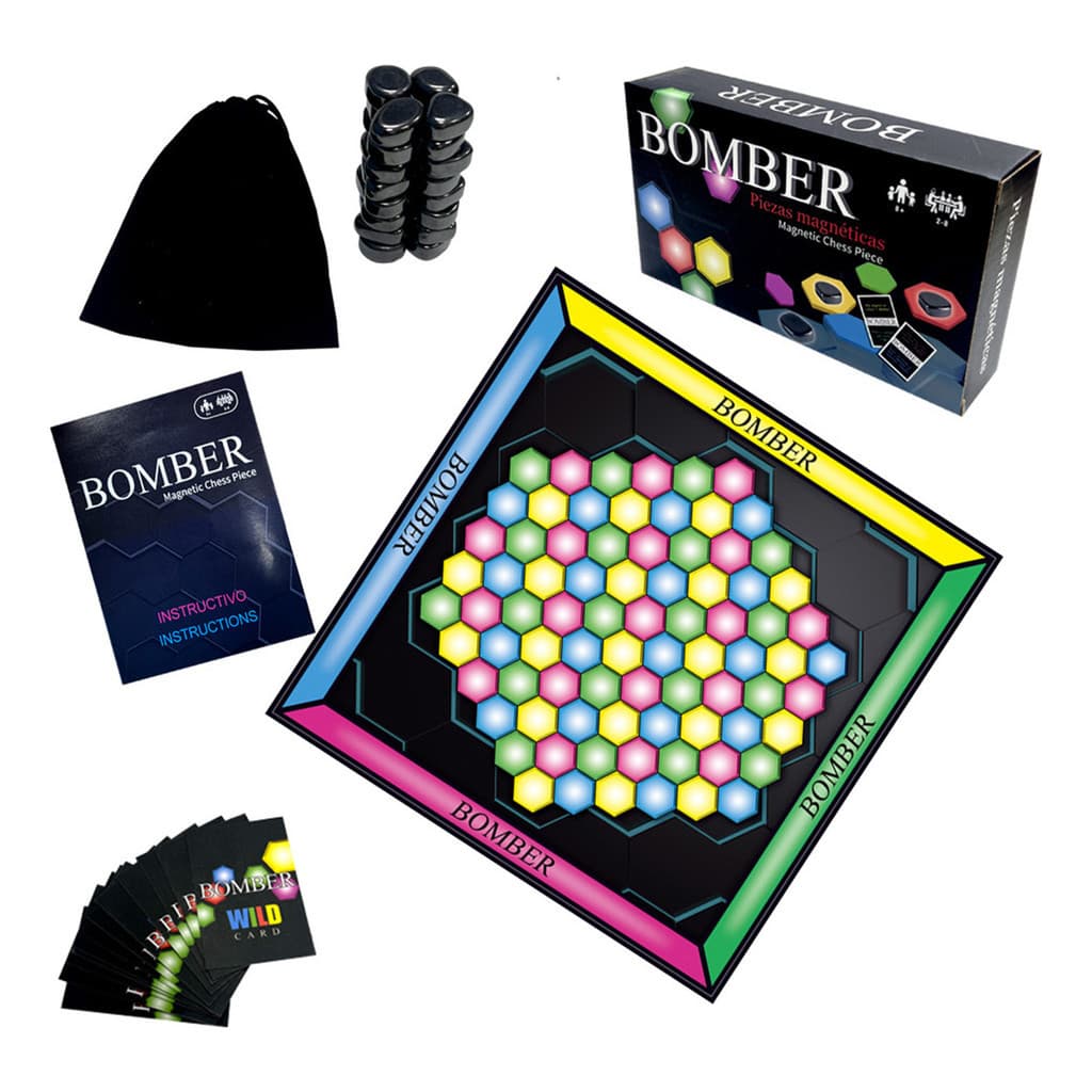 Jogo De Mesa Xadrez Magnético Para 2 A 8 Jogadores Família Brinquedos Para Jogos De Mesa