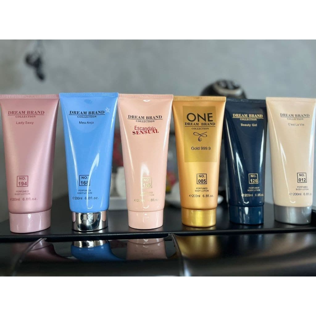 Cremes Corporal Feminino e Masculino Hidratante Corporal  Perfumado Dream Brand Collection 200 ml