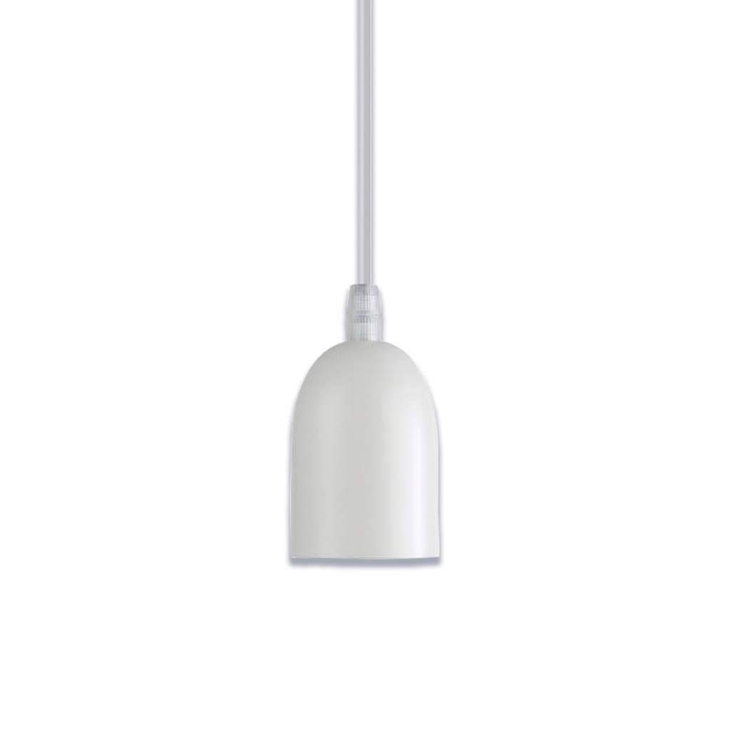 Luminaria Pendente De Luz Bullet Branco E27 Pe10024 Empalux