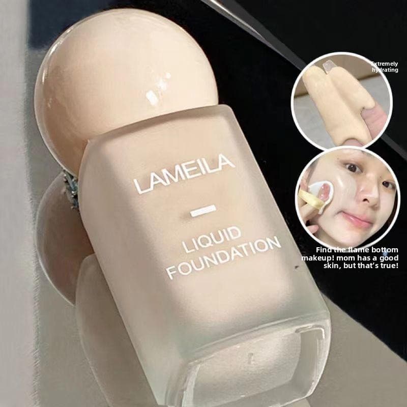 Base Líquida, Corretivo Hidratante Natural, Controle de Oleosidade, Maquiagem Nude para Estudantes Femininas, Maquiagem 
