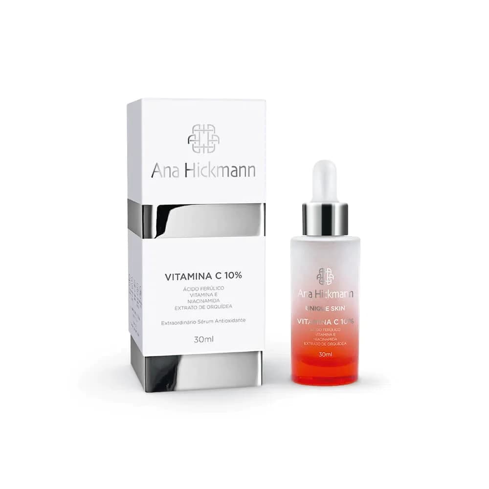 Serum Vitamina C Antioxidante Ana Hickmann Uniformiza a Pele