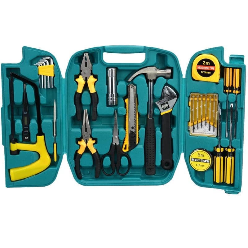 Kit de Ferramentas 27 Peças com Caixa de Transporte - Completo e Prático