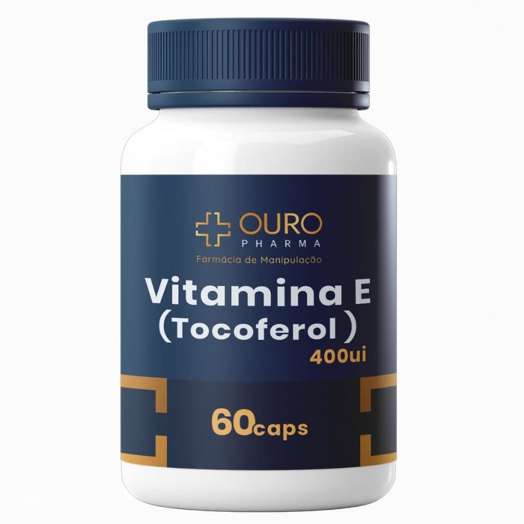 Vitamina E 400ui Tocoferol Saúde, Anti idade