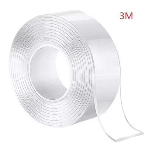 Fita Magica Dupla 3M Face Super Forte Lavável Gel Auto Colante Lucky Bazar