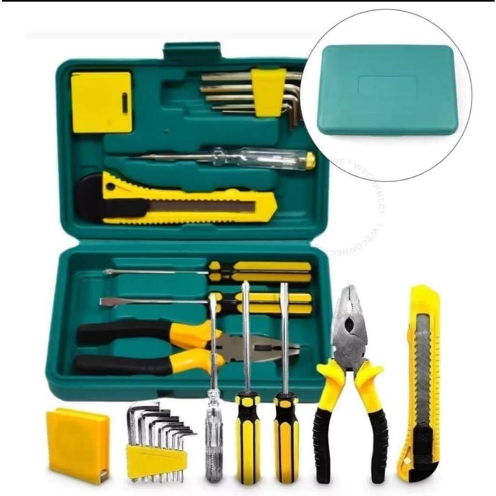 Jogo de ferramentas Kit 12 Ferramentas Completo Peças Profissional Com Maleta Profissional Premium