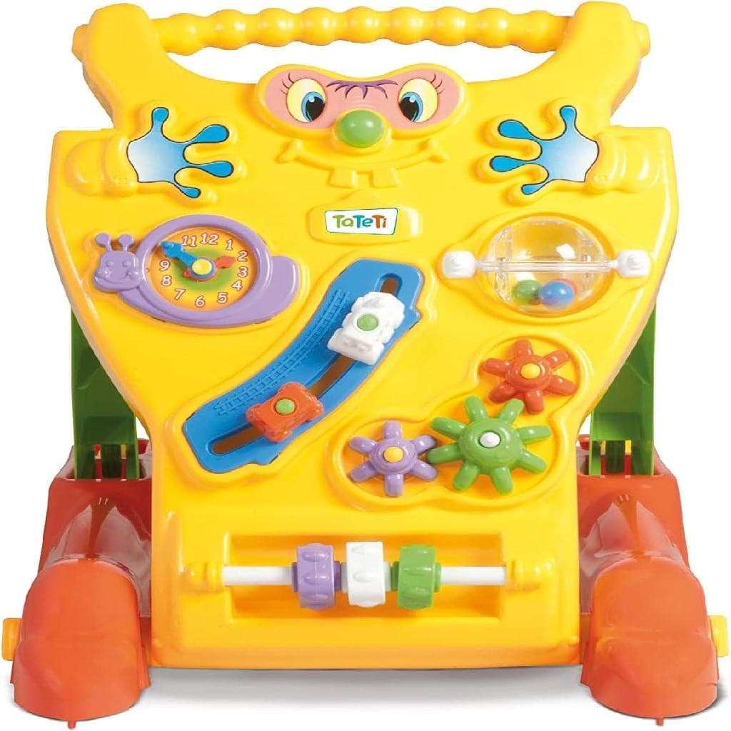 Andador Feliz Brinquedo Didático Infantil 2 em 1 Andador Interativo Tateti