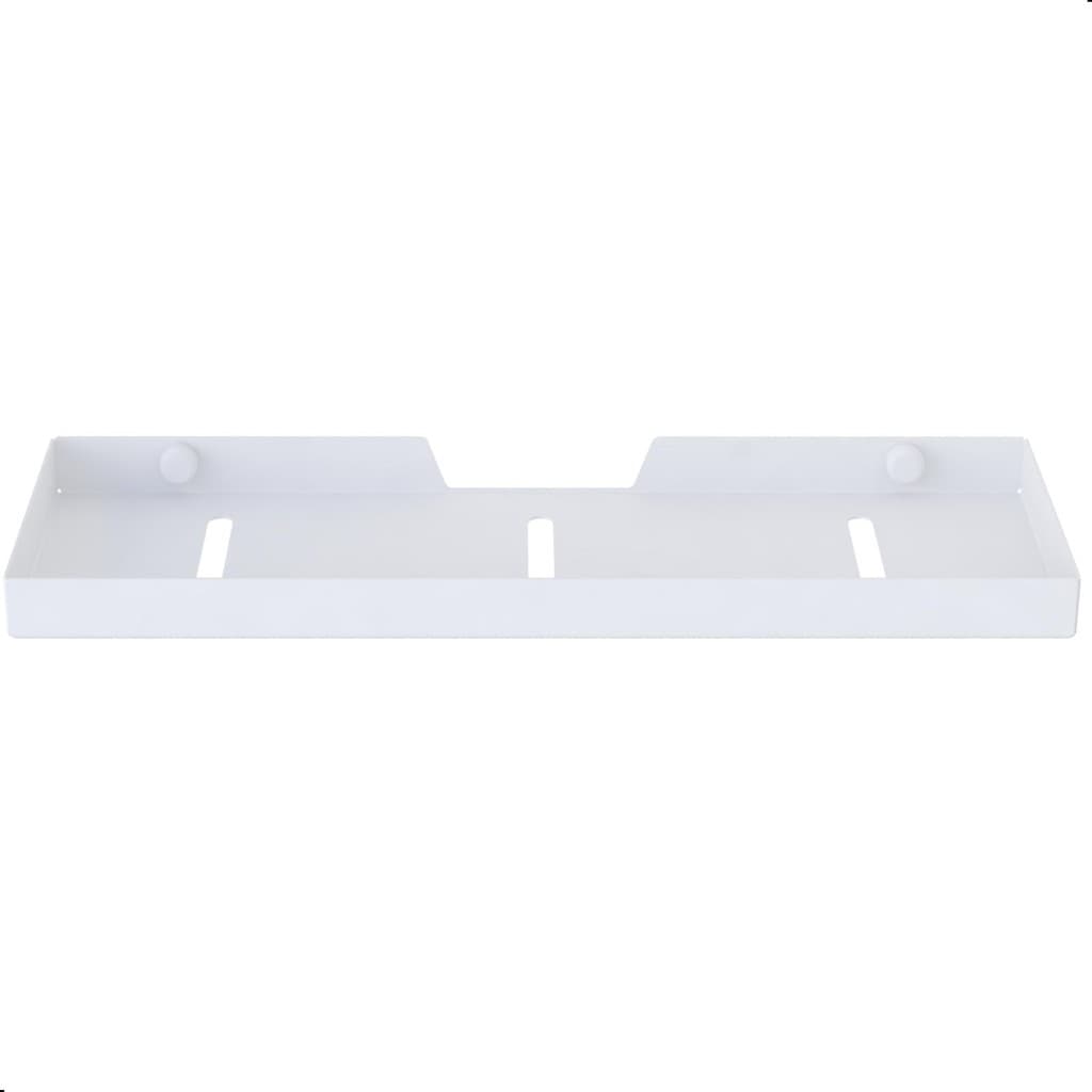 Suporte Porta Shampoo Prateleira Parede Branco F.Plus