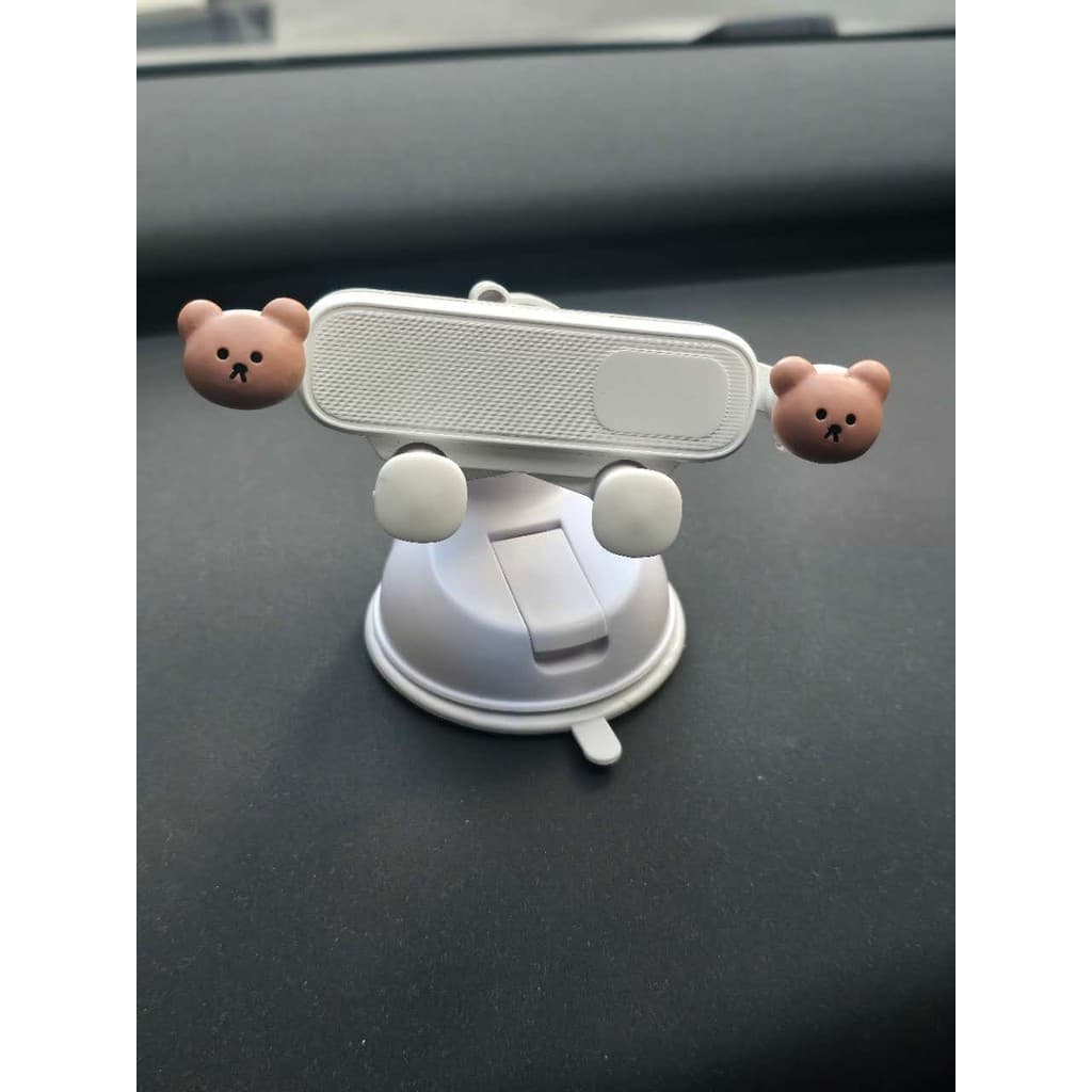 Suporte de celular com ventosa para carro - Especialmente para mulheres cor branco