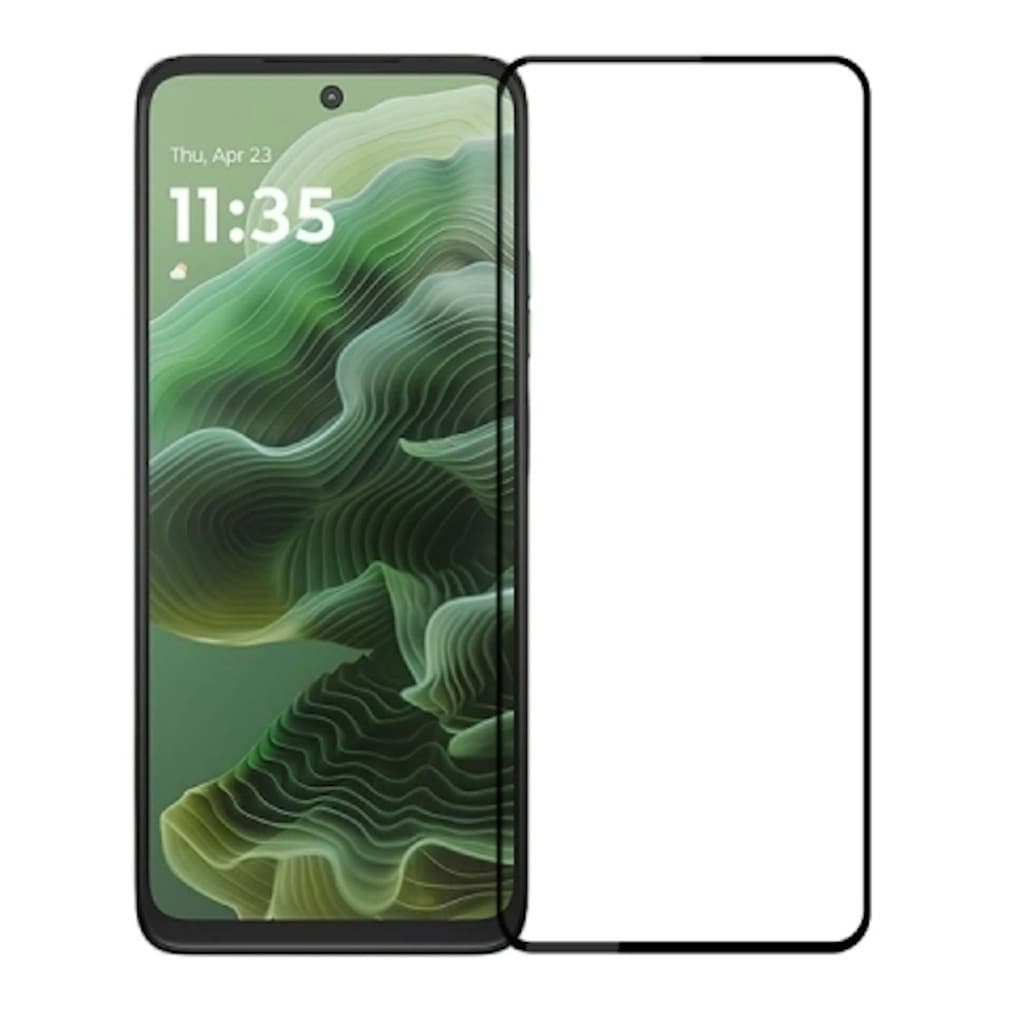 Película De Vidro Temperada Clear HD Anti risco 3D 9D P/ Motorola Moto G75 / Moto G35