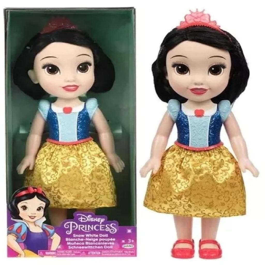 Boneca Branca de Neve Toddler Articulada 38cm Princesa Disney - Multikids