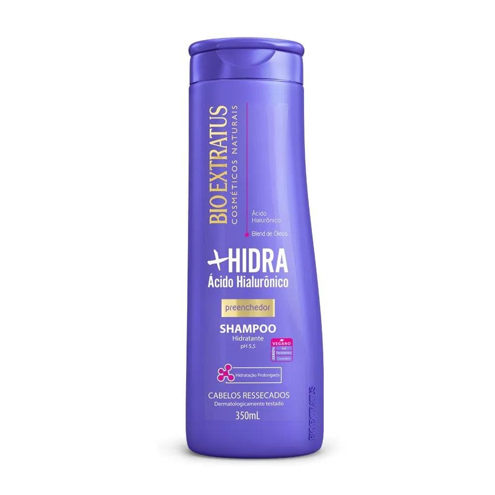 Shampoo limpeza Hidratante Mais Hidra 350 ML Bio Extratus