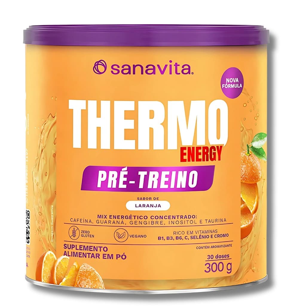Pré Treino Thermo Energy 300g - Sanavita