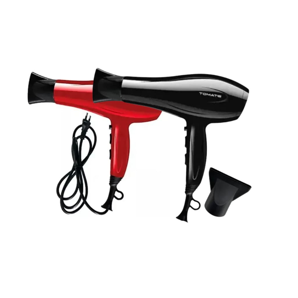 Secador de Cabelo Profissional Tomate MSE-2600B – 1900W | 127V