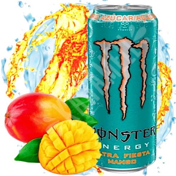 Bebida Monster Energy Edição Ultra Fiesta Mango Zero Sugar