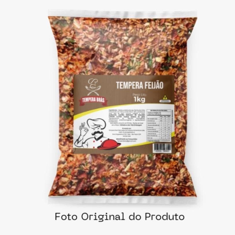 2kg - Tempero p/ feijão Rei dos Temperos