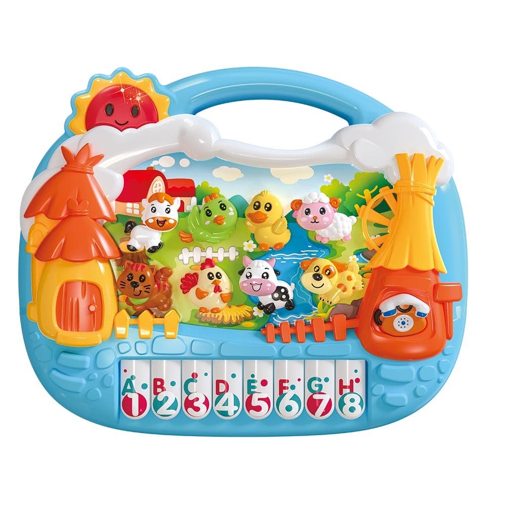 Brinquedo Educativo Musical Fazendinha Brinquedo Didático Com Som