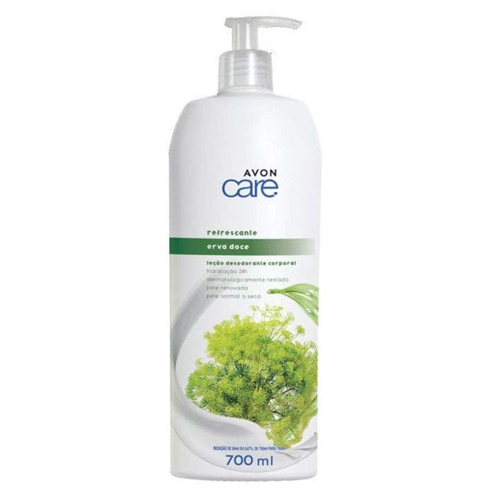 Avon Care Hidratante Corporal Refrescante Erva Doce 700ml