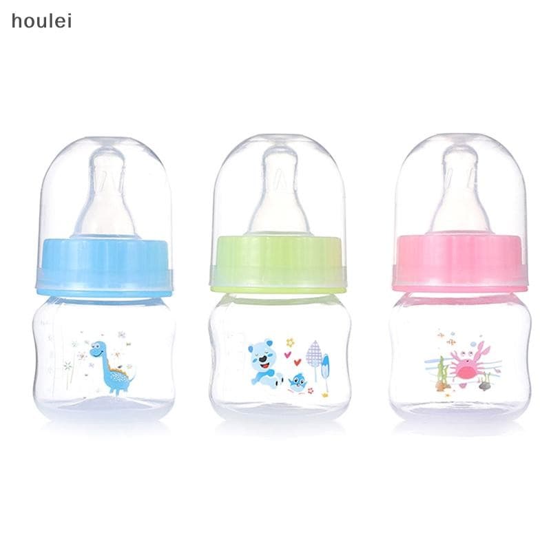 houl 50ML Bebê Recém-Nascido Portátil Alimentação Mamadeira BPA Livre Seguro Infantil Enfermagem Cuidados Com O Mamilo A