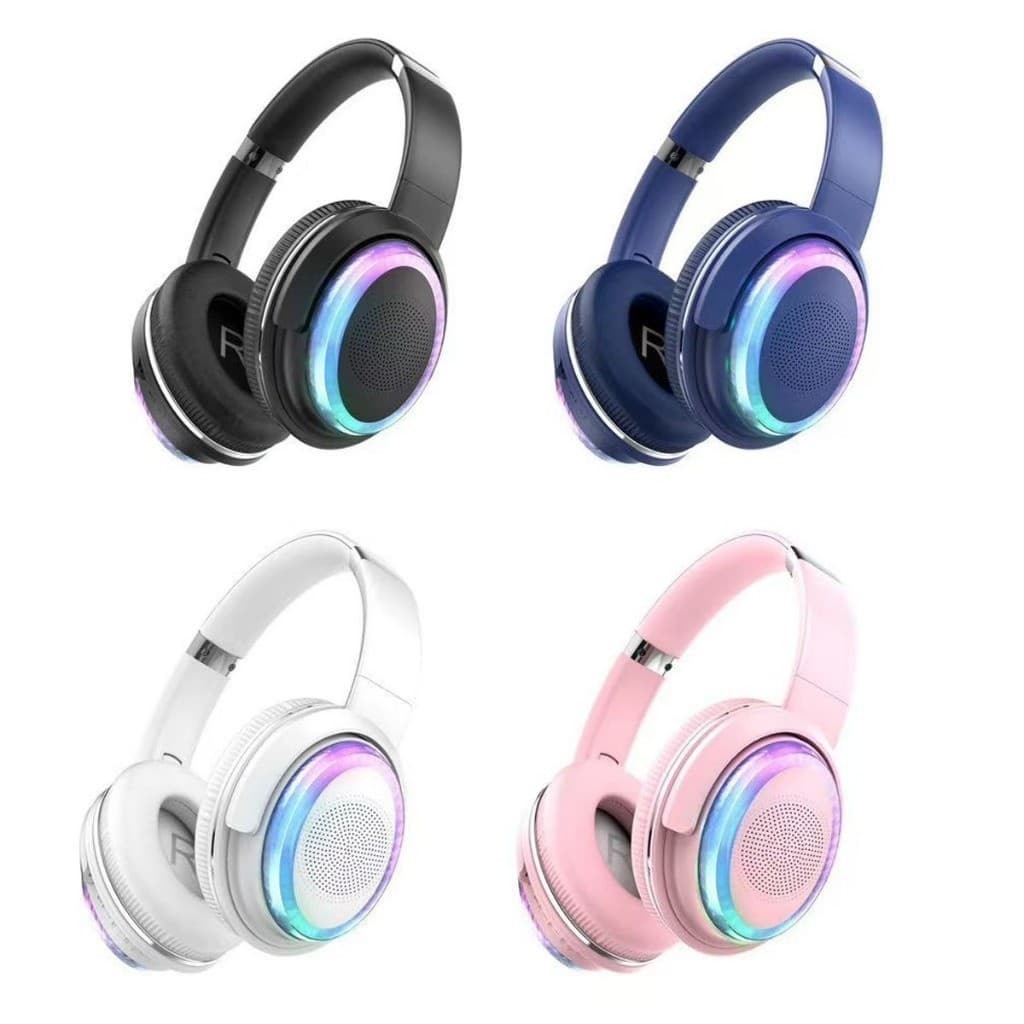 Fone de ouvido Headphone Fone 880 Com LED Bluetooth 5.0 Stereo Micro Sd P2 Alta Potência