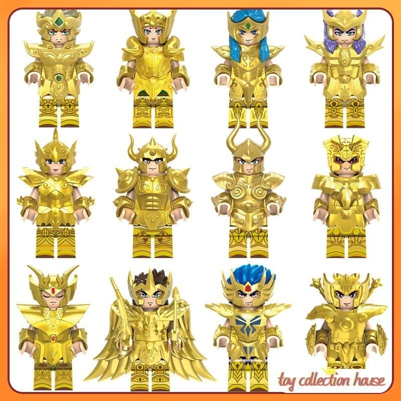 Lego Os Cavaleiros do Zodíaco - Saint Seya - Bloco de Montar - Action Figure - Figura de Ação