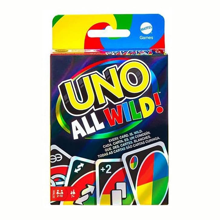 112 cartões UNO todos os jogos de cartas da família selvagem 112 cartões UNO todos os jogos da família selvagem 7 anos e