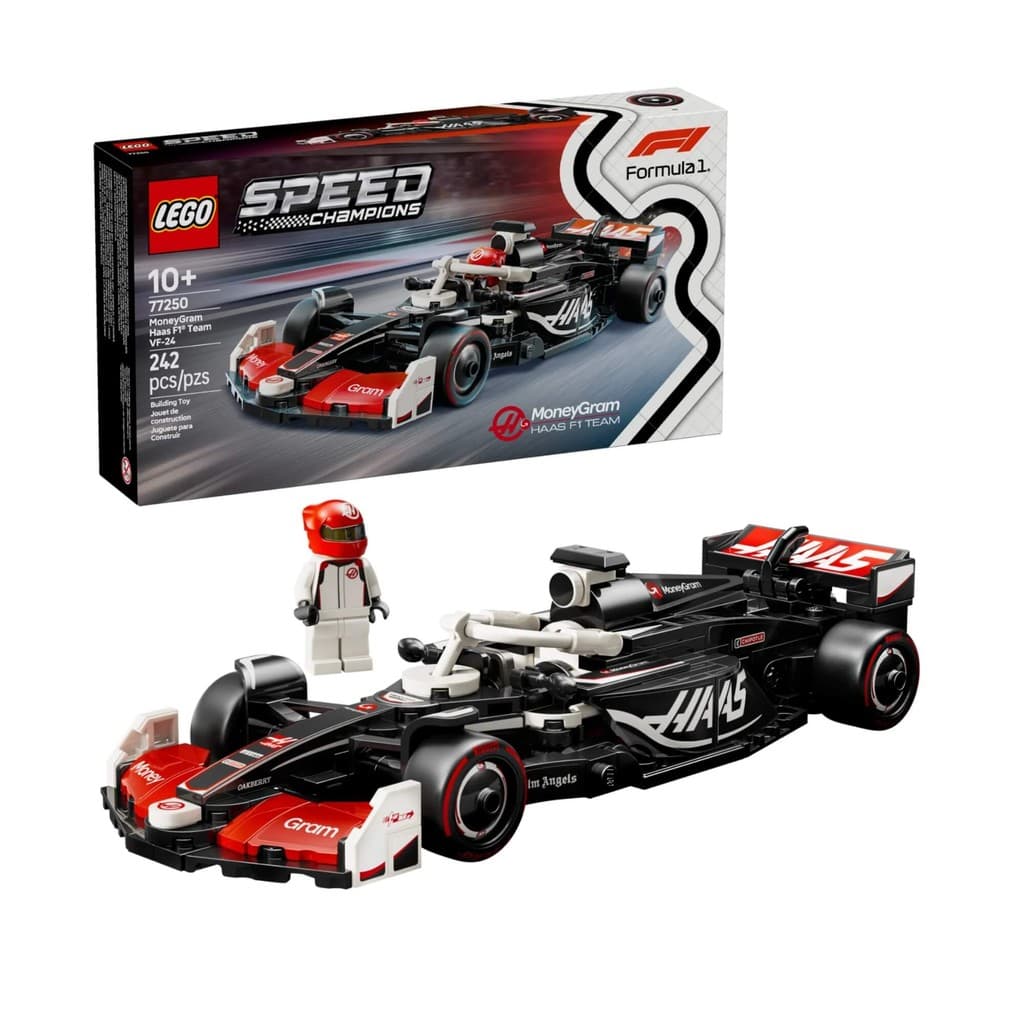 LEGO Blocos de Montar Speed Champions - MoneyGram Haas F1 Team VF-24 242 Peças - 4111177250