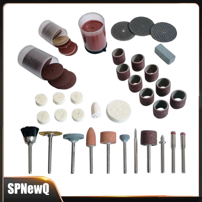 Kit 105 Acessório Para Micro Retífica Completo Padrão Dremel Top SPNewQ Alta Qualidade PRONTA ENT
