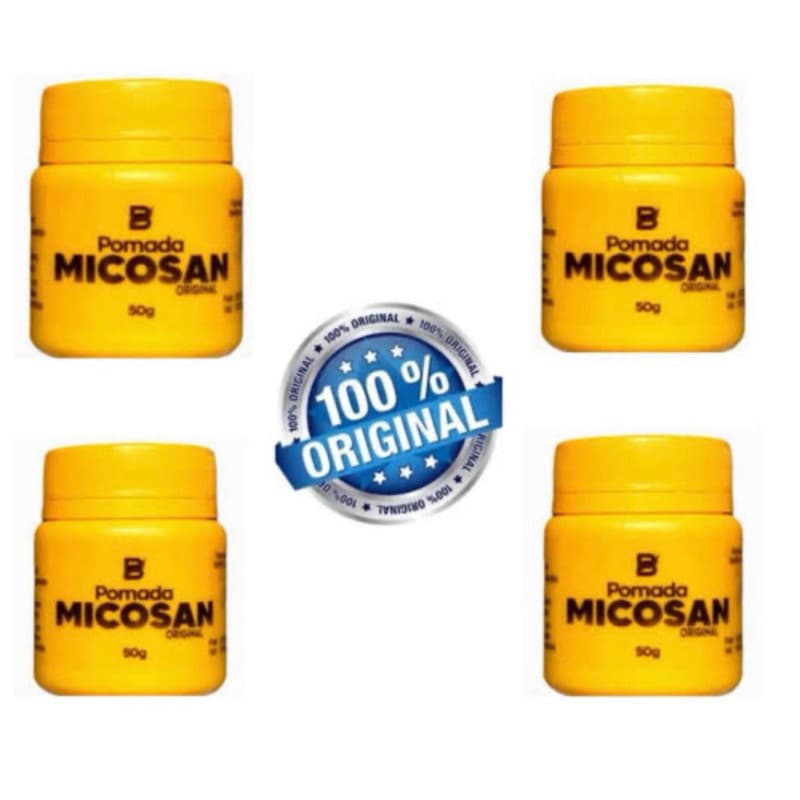 Kit 4 pomadas Clareadoras micosan original