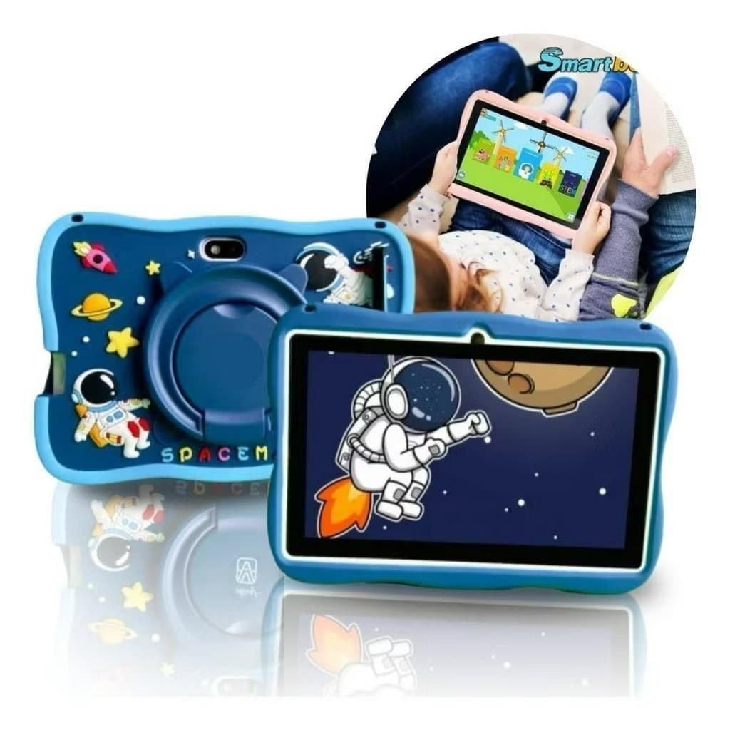 Tablet Infantil Kids 7 Polegada com wifi e bluetooth Android Super Resistente Smart  judy store