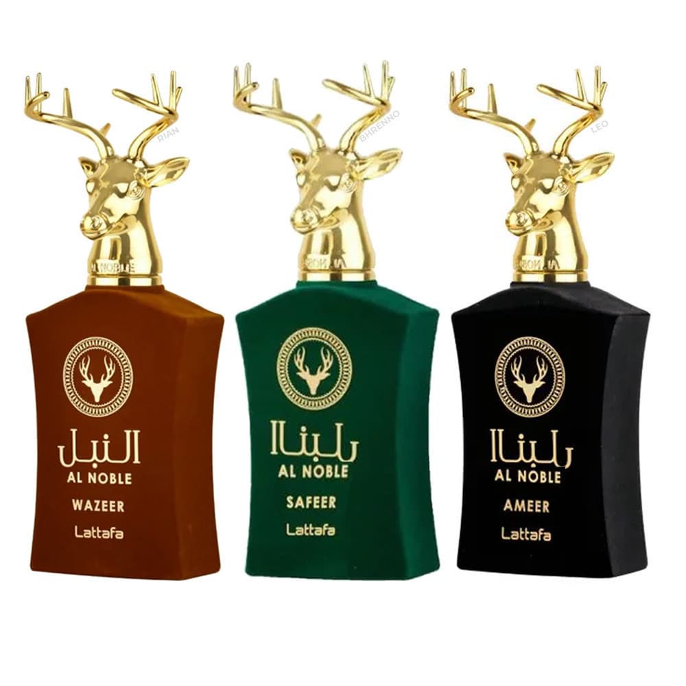 Kit 3 Perfumes Al Noble Masculino ARABE Importado