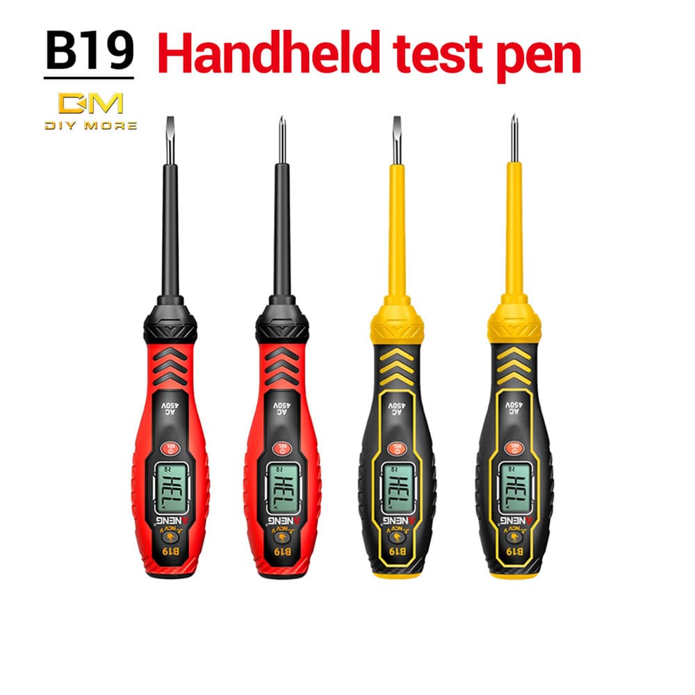 DIYMORE ANENG B19 Caneta De Medição Inteligente De Alta Precisão , Teste De Indução Multifuncional Com display digital ,