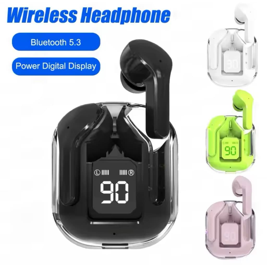 Air31 Fone de Ouvido Bluetooth Sem Fio – Graves Potentes, Cancelamento de Ruído &Tela Digital