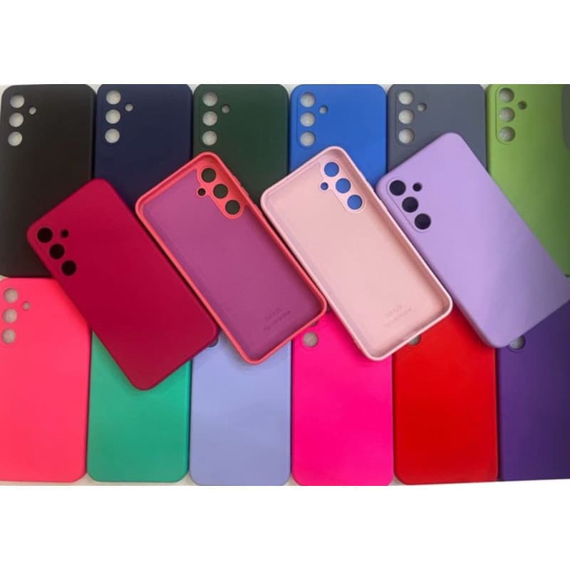 kit 5pcs Capa Capinha SAMSUNG  Slilicone Aveludado A05 A05S A15 A20 A14 A04 A03 A17 A07 S26 S26PLUS S26 ULTRA