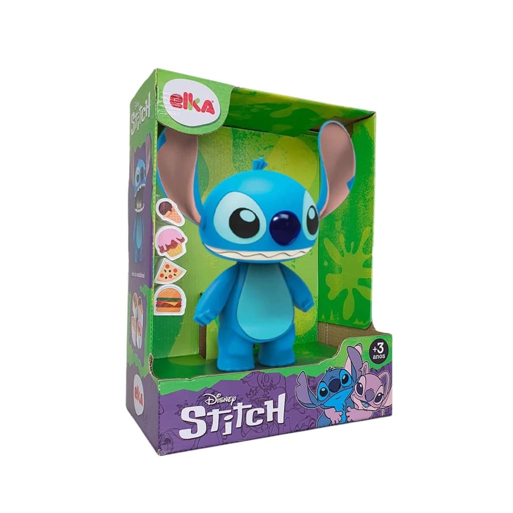 Boneco Articulado Stitch Disney 24cm Elka - 1288