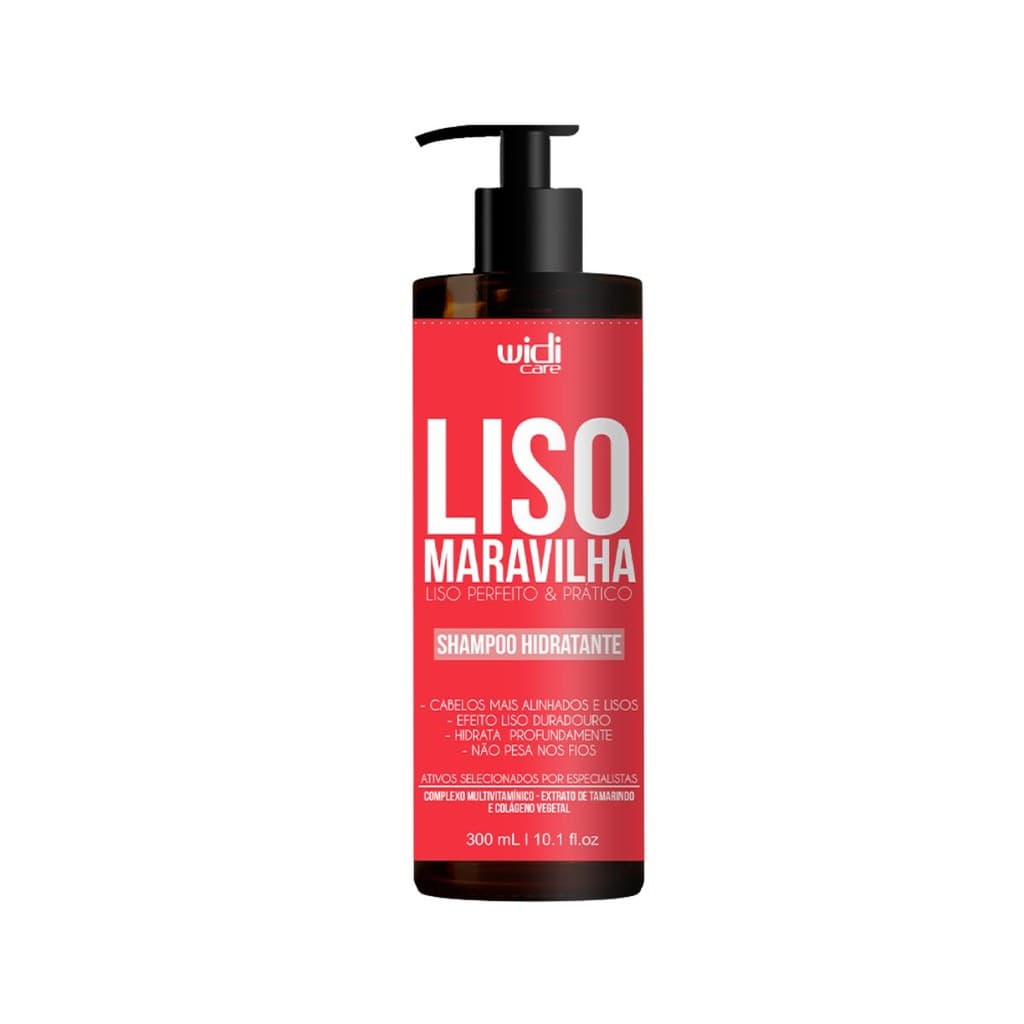 Shampoo Hidratante Liso Maravilha Widi Care 300 Ml