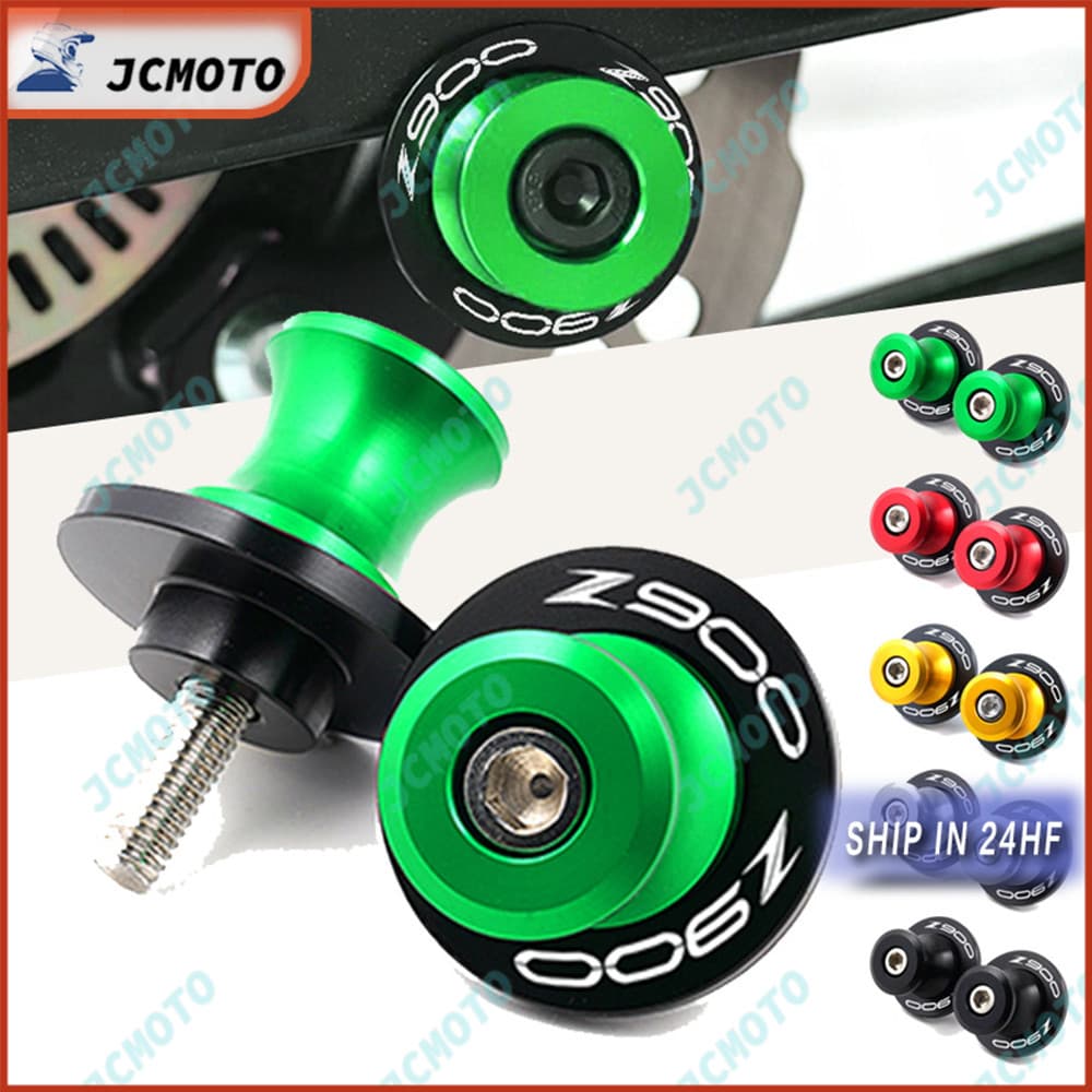 Para Kawasaki Z900 Z1000SX Z650 Z800 Z1000 Z1000R 2015-2023 Suporte Deslizante CNC Motocicletas Parafusos De 8mm Bobinas